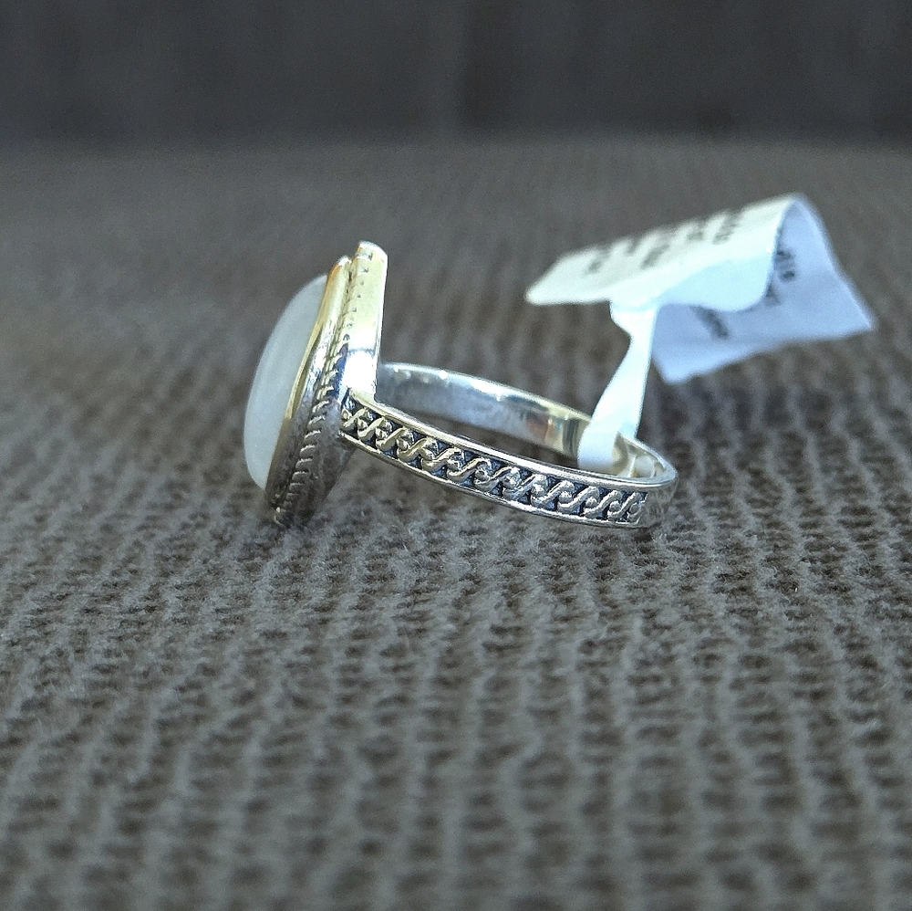 Shivam Rainbow🌈 Moonstone🌙 Marquise Ring💍 - NWT - Picture 8 of 16